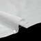 1 Yard Silver on White Liquid Sheen Chiffon Sheer 60" Width Fabric for Blouses, Dresses & Overlays
